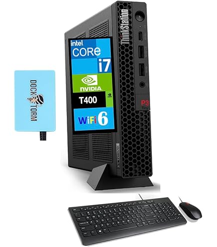 Windowsデスクトップ Lenovo ThinkStation P350 Tiny Lenovo ThinkStation P350 Tinyのレビュー 最大6画面使える