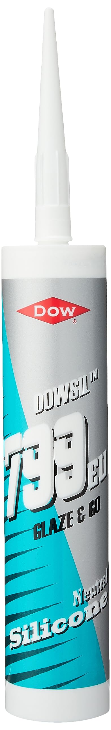 Dowsil 799 Plastic And Glass Sealant - White 310ml