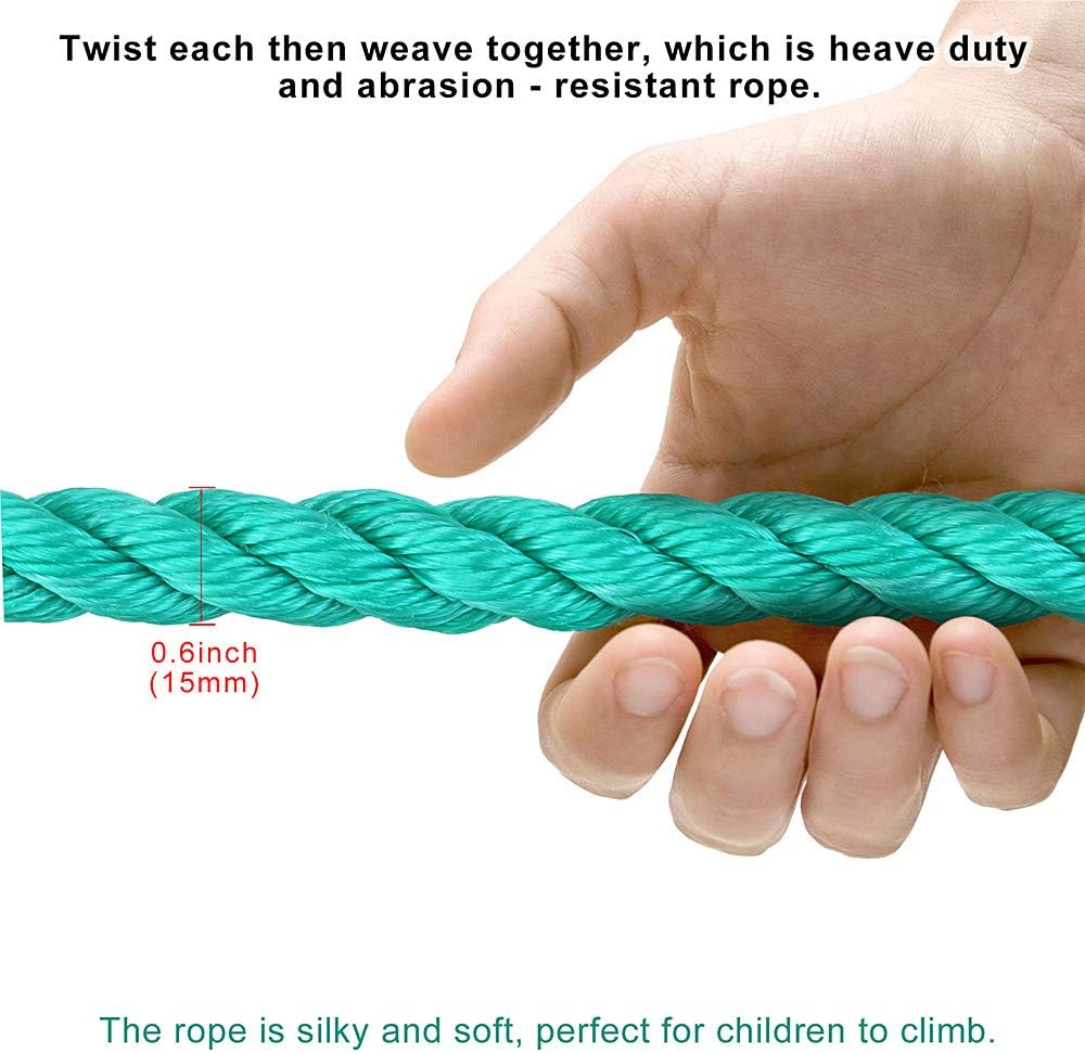 BeneLabel Climbing Cargo Net, Indoor Climbing net, Outdoor Cargo Webbing Net, Military Climbing Cargo Net, 100% Nylon Material Rope Ladder, Corrosion Resistance, 49" x 77": Toys & Games