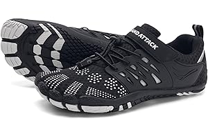 Grand Attack Barefoot Shoes Women Minimalist Zero Drop Lightweight Cross-Trainer for Wrestling Boxing Weightlifting Walking Shoes