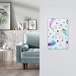 ShinyLuck Mermaid Starfish 1 Gang Electrical Duplex