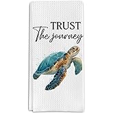 Sea Turtle Gifts Kitchen Towels for, Turtle Beach Decorative Towels for Bar Kitchen Bathroom