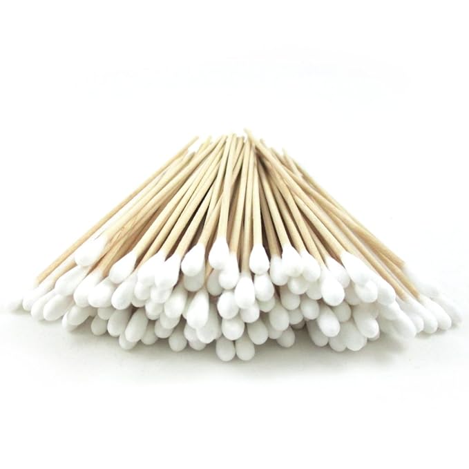200 Pc Cotton Swab Applicator Qtip Swabs 6" Extra Long