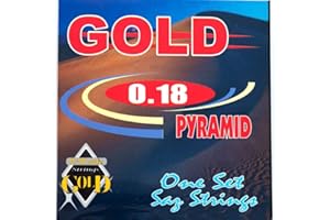 Short Saz Turkish Baglama 0.18 Strings Pyramid GOLD