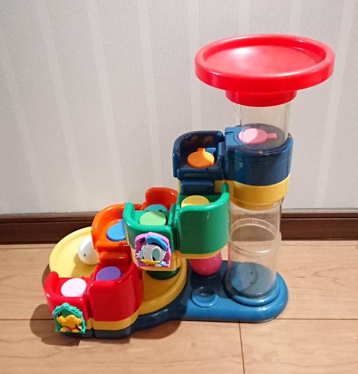 Amazon ミッキー 知育玩具 おもちゃ ゆびさき遊び コロコロ タワー ボール ディズニー 子供 ベビー ドナルドでぃずにー 不朽 名作 ベビー用ボール ホビー