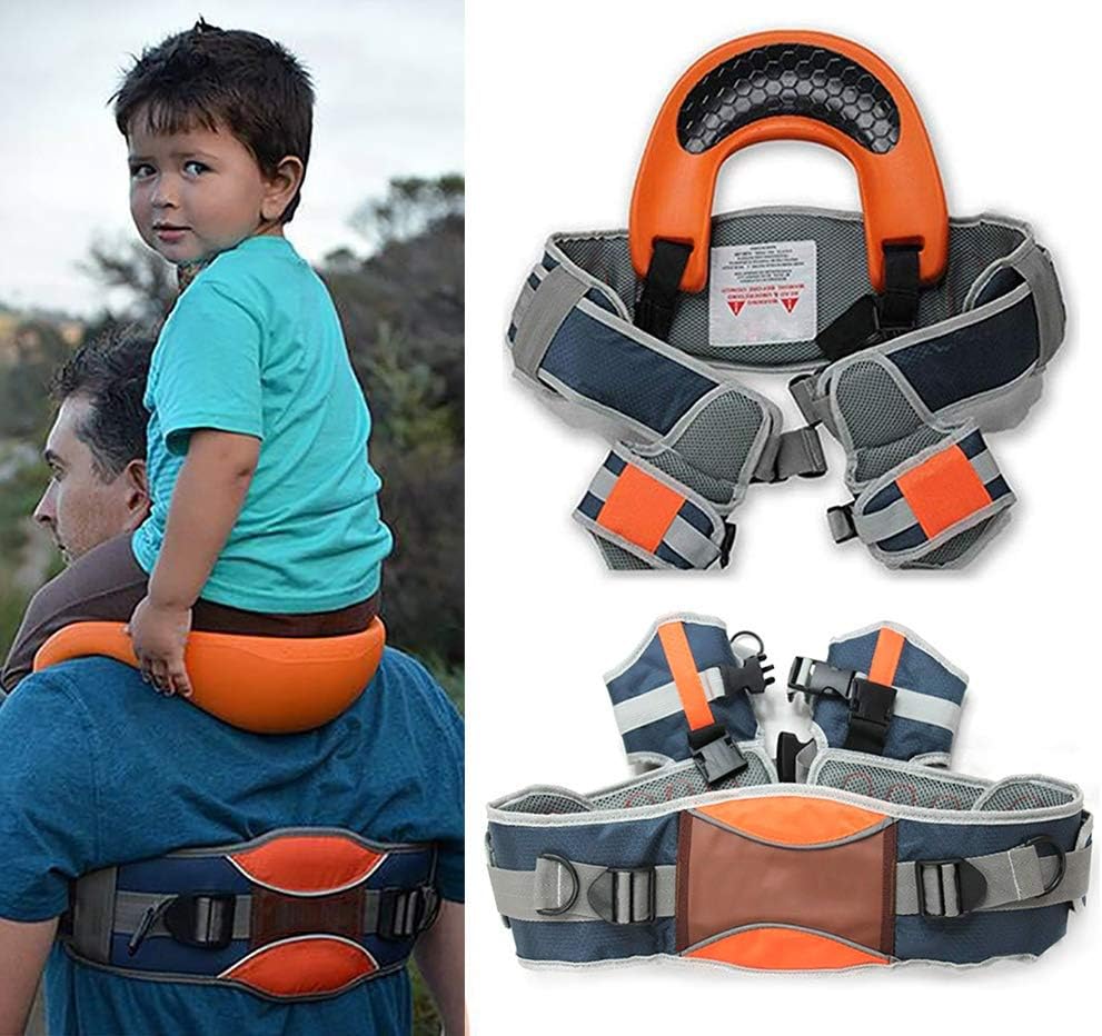 baby shoulder carrier with ankle straps