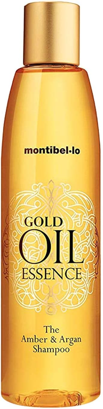 Montibello MONTIBELLO GOLD OIL SHAMPOO 250 ML, Yellow, 250 ml (Pack of 1)