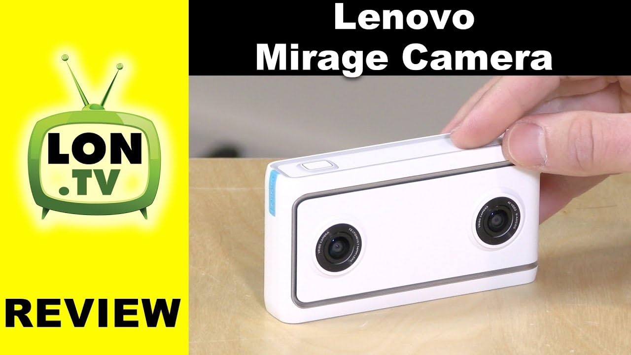 Watch Lenovo Mirage VR180 3D Camera Review - Videos and Photos on