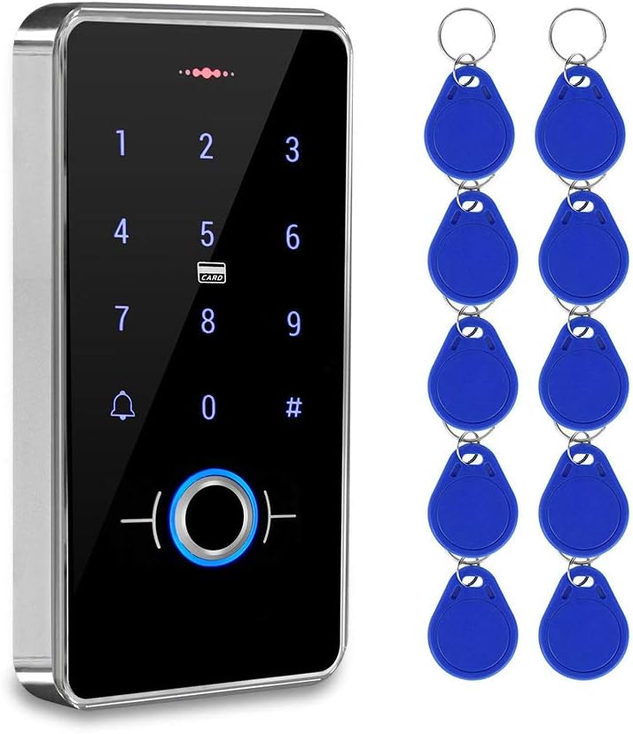 OBO HANDS Waterproof IP68 Touch Panel Access Control RFID Card Reader ...