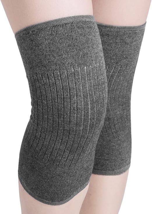 Thermal Knit Knee Warmer Arthritic Knee Sleeve Stretchy Night Knee Wrap