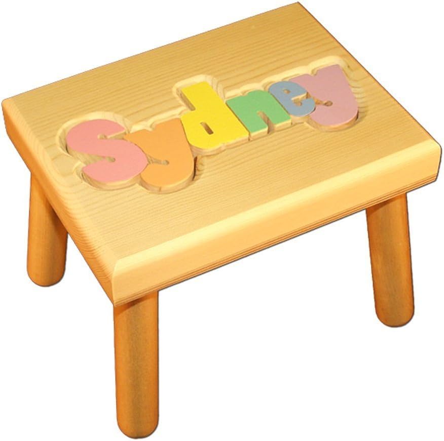 Best hand made wooden step stool