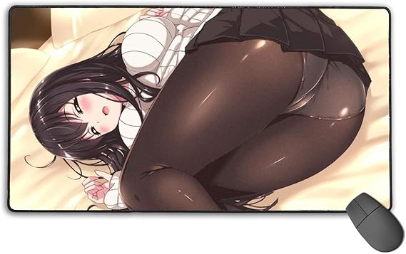 Amazon Co Jp セクシーアニメ美女 大型 マウスパッド ゲーミング ジャンボ 巨大 キャラクター アニメ 滑り止め 防水 サイズ 40 X 75cm X 3cm 服 ファッション小物