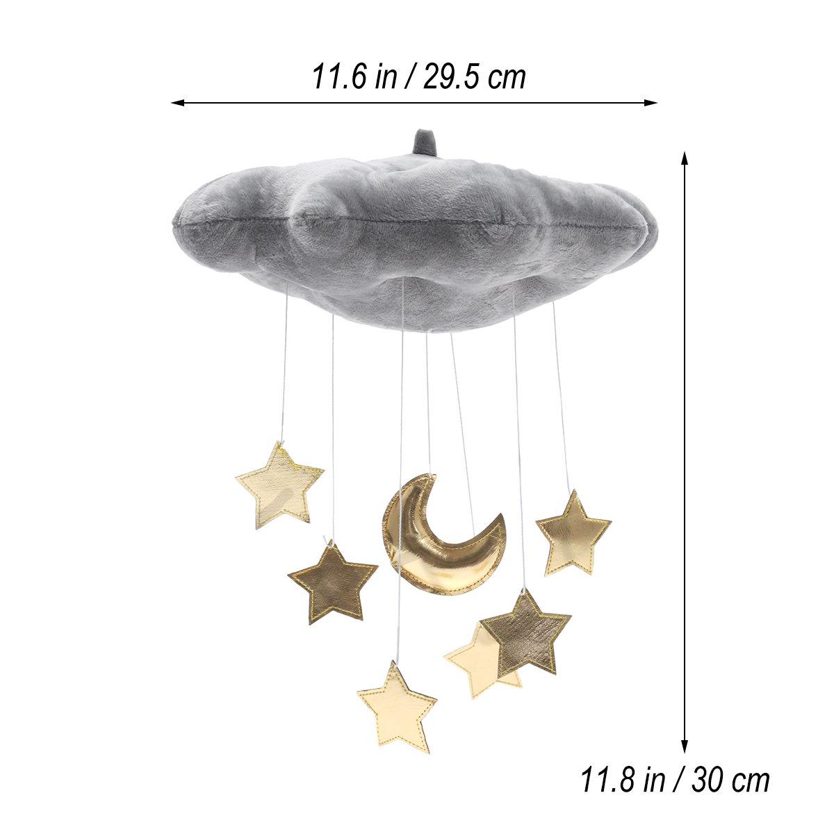 Vosarea Baby Ceiling Mobile Hanging Cloud Decorations Moon And