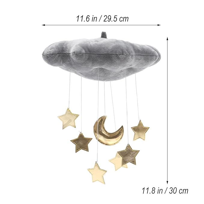 Gold Baby Products Gemini Mall Baby Ceiling Mobile Hanging Cloud