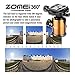 ZOMEI Tripod,Camera Tripod,Lightweight Camera Travel Z818 Tripod Aluminium Alloy Monopod with 360 Panorama Ball Head Quick Release Plate Ball for DSLR Canon Sony Nikon Cameras(Gold)