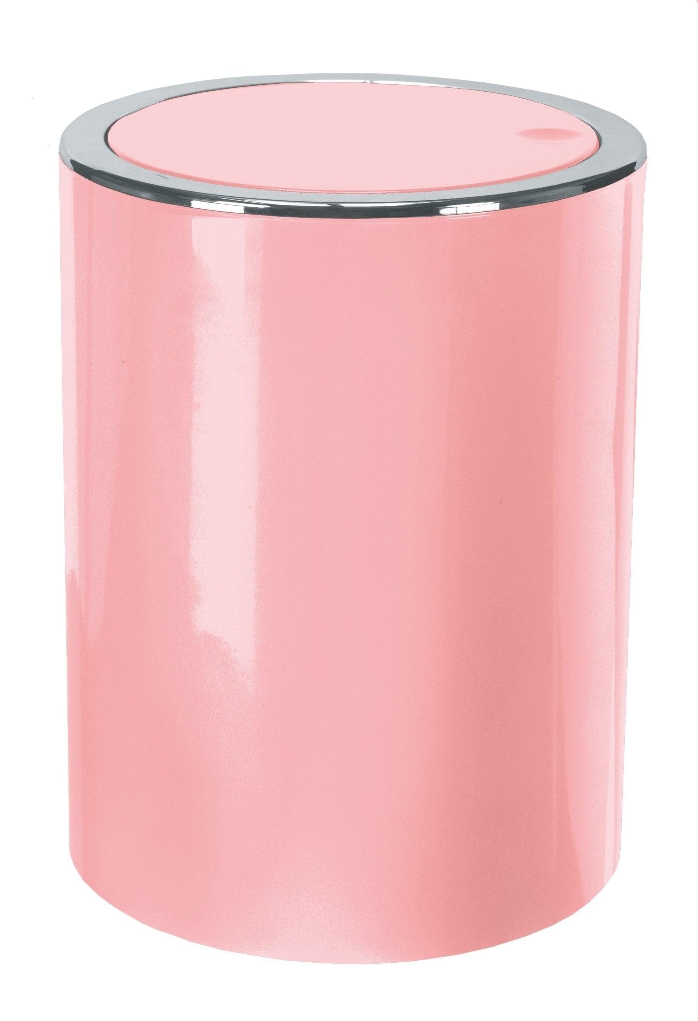 Kleine Wolke Clap Swing Bin, Magnolia, 5 Litre, 19 x 24.5 cm