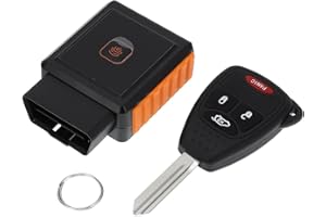 X AUTOHAUX OHT692427AA Keyless Entry Remote Key Fob for Jeep Wrangler 2007-2018 for Jeep Compass 2007-2017 for Dodge for Ram 