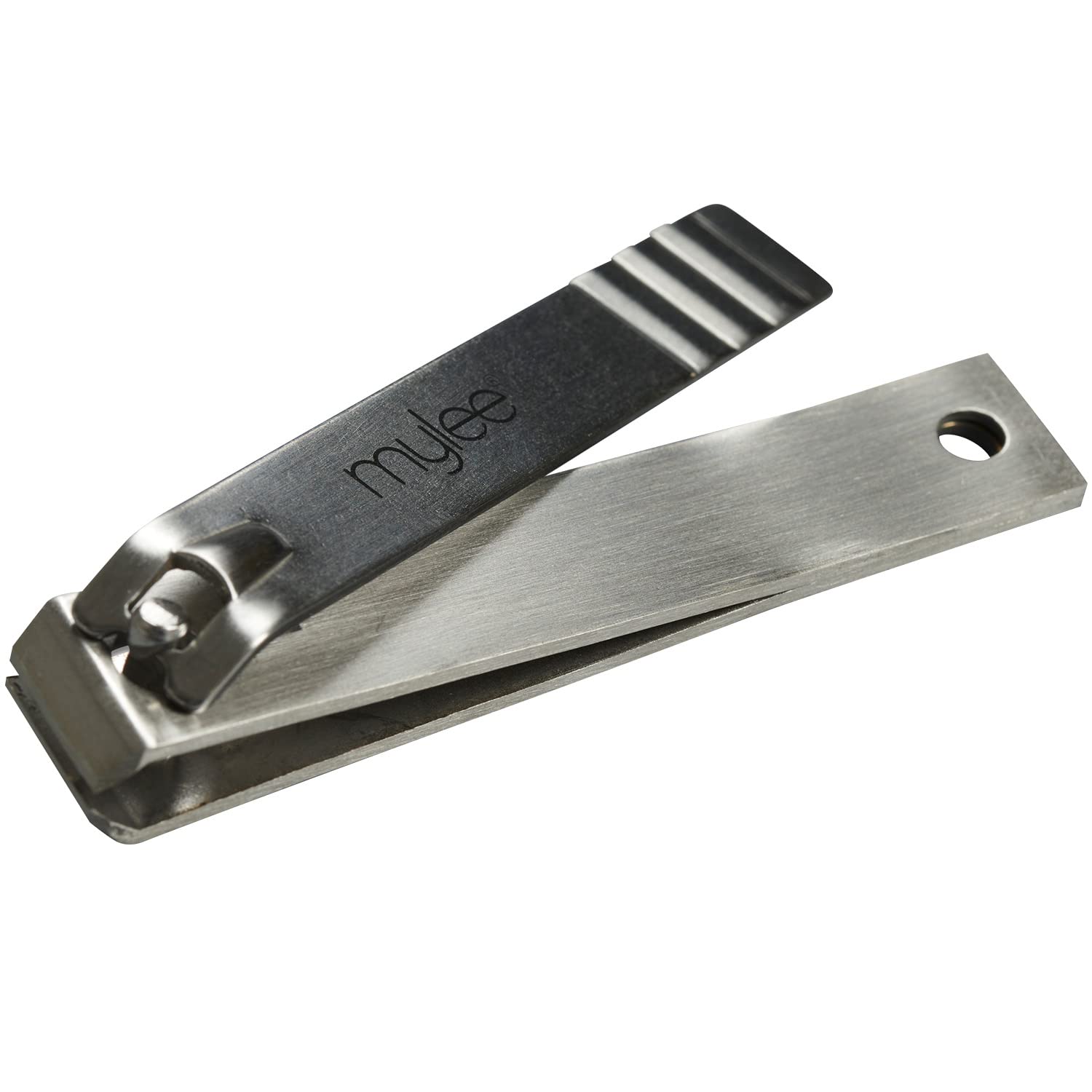 Mylee Large Nail Clippers - Professional Gel Manicure Prep Cutters Tool, Repair and Trim Perfect Fingernail & Toenail, Travel-Friendly Carbon Steel Clipper for Healthy Nails, for Salon and Home Use