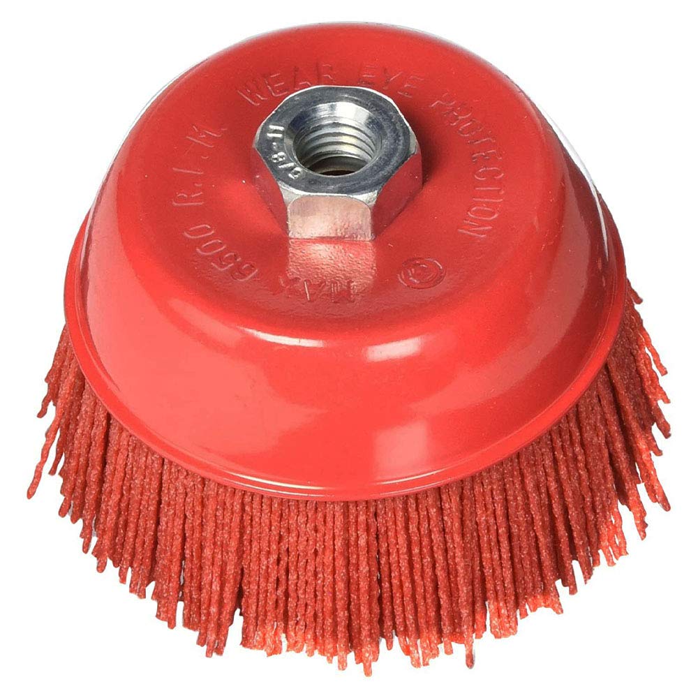 Nylon Abrasive Bristle Inch 6 Grit, 180 Brush, Cup Cup Brushes save up