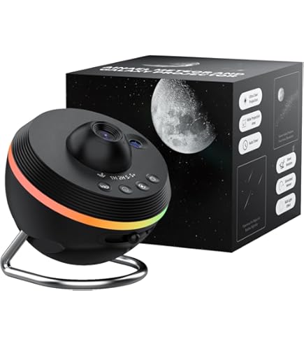 thumbnail image 2 of Ainael Galaxy Projector Discs – 6-Piece Ultra HD Slide Set, Compatible With Ainael Galaxy & Meteor Projector Pro (SKE-TKQ01 / BL-DQY02 Pro) – Saturn, Moon, Nebula Themes 2 of 10