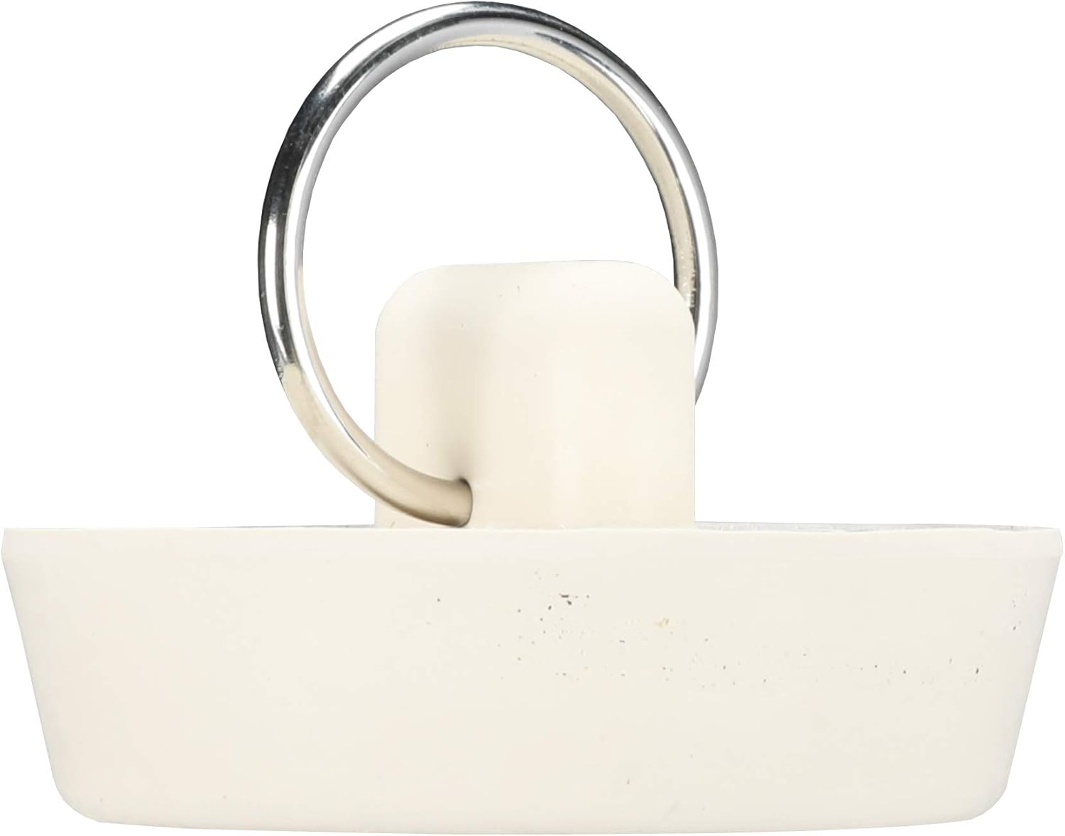 Danco 1-3/4-Inch Rubber Drain Stopper, White, Carded, 88272 - - 