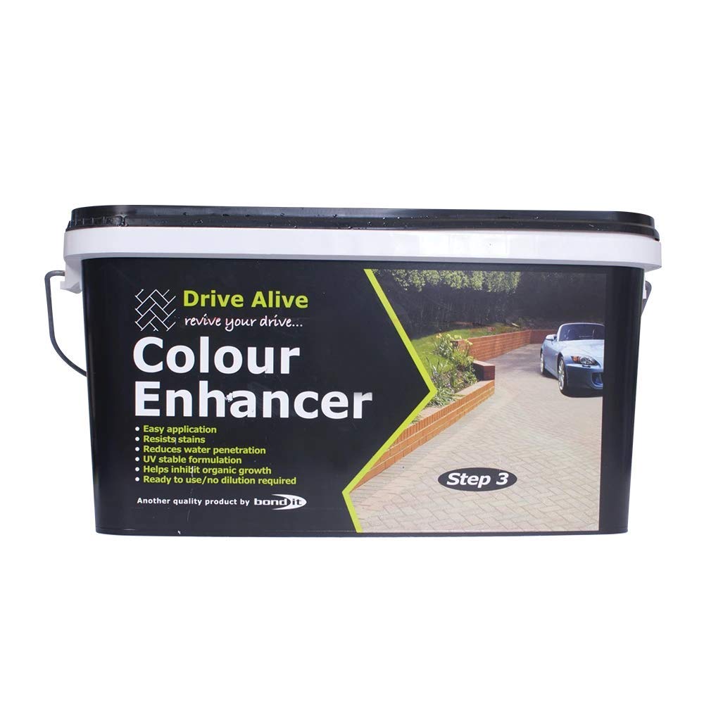 Drive Alive Charcoal Concrete Block Paving Colour Enhancer & Sealer 1 x 4 Ltrs