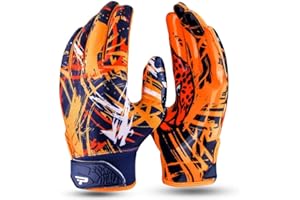 PLAYEUR Cheetah Rapid Strike Series Football Gloves – Unleash Speed, Supreme Grip – Long-Lasting Performance for Adult, Kids & Youth Football Gloves – The Ultimate Athletic Gift