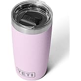 YETI Rambler 10 oz (295 ml) Tumbler with Removable Magslider Lid, Stainless Steel Vacuum Insulated Coffee Cup, Cherry Blossom