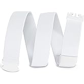 WHIPPY Mens Elastic Stretch Belt Unisex Adventure Web Belt for Women Men with Non-Metal Buckle Adjustable Belts