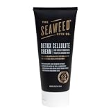The Seaweed Bath Co. Detox Cellulite Cream/Firming Detox Cream, Awaken Scent, Rosemary & Mint, 6 oz. (Packaging May Vary)