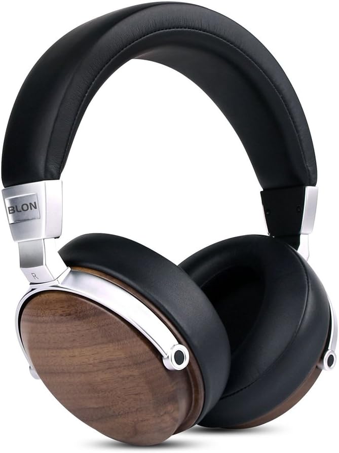 Blon B7S Wooden HiFi Headphone Over Ear HiFi Beryllium