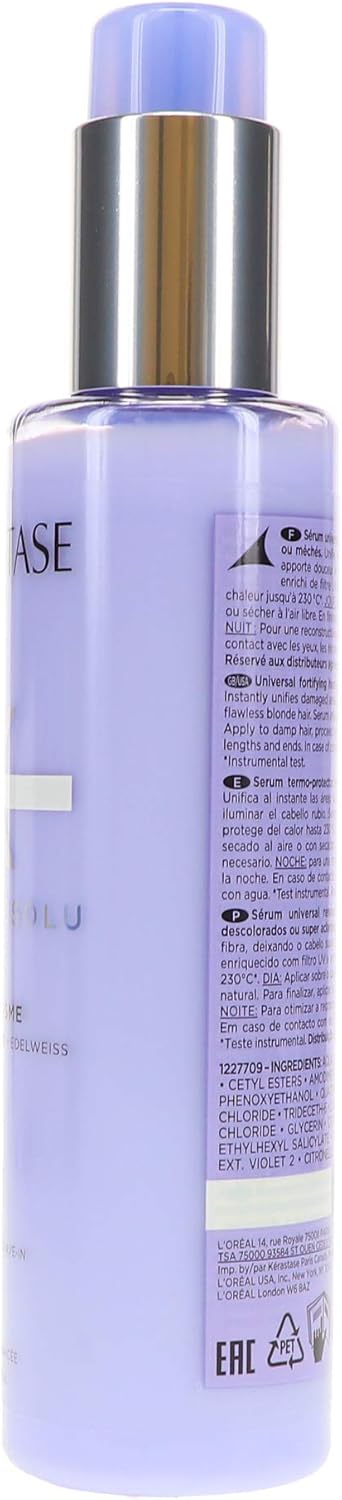 KERASTASE Blond Absolu Cicaplasme Hair Heat-Protecting Serum 5.1 Oz: Health & Personal Care