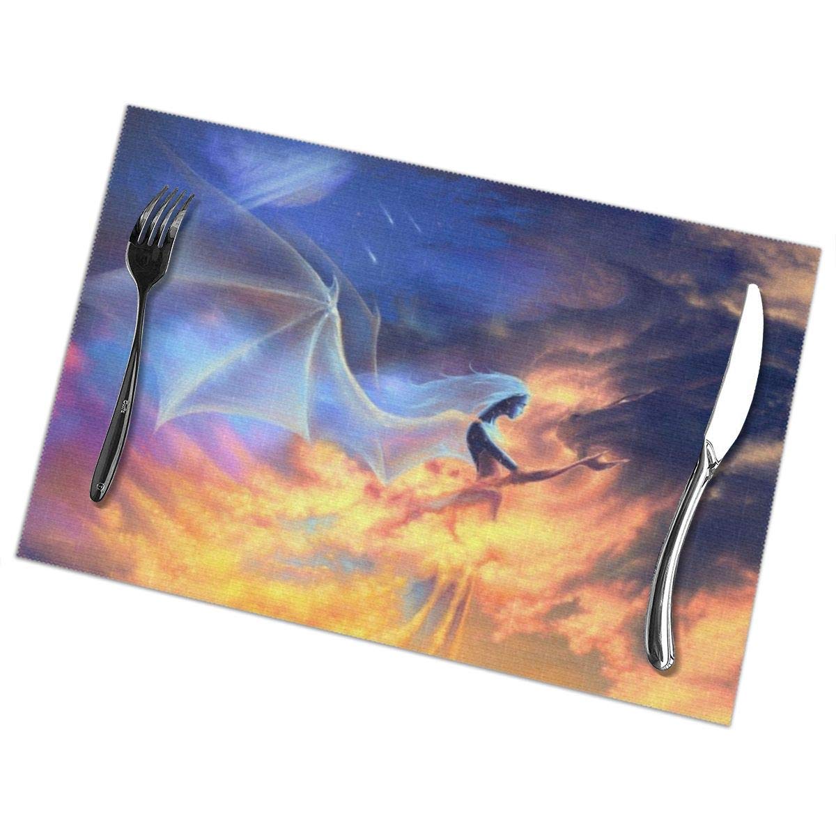 Best Dragon Placemats For Dining Table Set Of 6