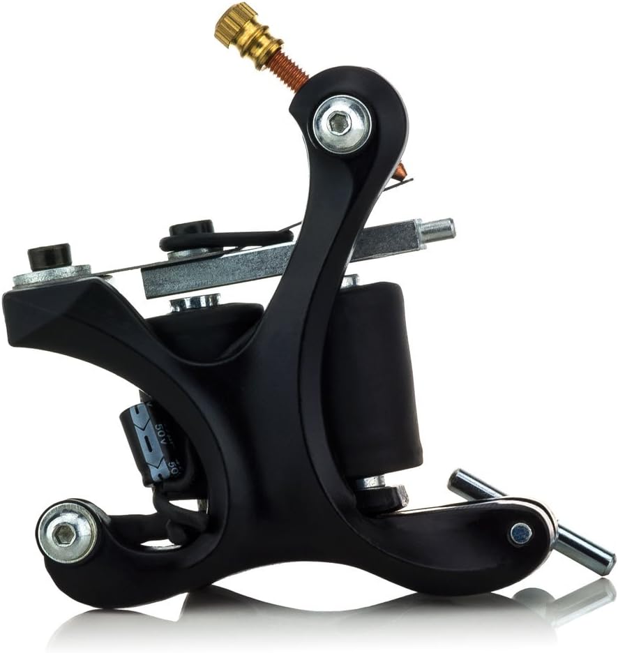 DH / C.D.R. „EROG“ 10 Wrap Spulen Tattoo Maschine, Tattoomaschine