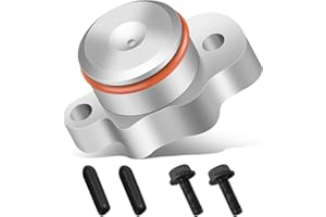 MWEDP Oil Pump Block Off Kit for Yamaha PW50 PW80 Y-Zinger Models 1981-2024, Oil Pump Plug Cover Kit W/Oil Pump Plug Cover, Hi-Temp Silicone O-Ring, Mounting Bolts (2), Port Cap