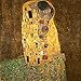 Wieco Art The Kiss by Gustav Klimt Famous Oil Paintings Reproductions Gallery Wrapped Modern Giclee Canvas Prints Artwork Pictures on Canvas Wall Art for Living Room Bedroom Home Decorations 24x24