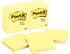 Post-it Notes, America’s #1 Favorite Sticky Note, 3 in x 3 in, Canary Yellow, 12 Pads/Pack, 100 Sheets/Pad