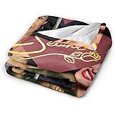 50'' x 60'' Travel & Couch Throw Blanket — Soft, Lightweight, All-Season Layer; A Warm Gift for Birthdays, Holidays, Housewarming, Dorm Life & Guest Rooms