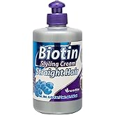 Five Brothers Products Ncredible Leave-In Hair Cream with Biotin 8.8 oz Nourishing Styling Cream for Women - Smoothing and Strengthening Formula for All Hair Types