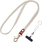 Maidsail lanyard for keys,stretchy lanyards for teachers, thin lanyards for id badges, neck badge lanyard for women/men