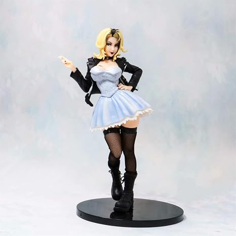 Lupovin 20cm Chucky Und Seine Braut Tiffany Weisses Kleid Ver Modell Horrorfilm Beauty Girl Anime Action Figur Dekoration Kinderspiel Puppe New Amazon De Kuche Haushalt