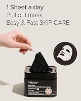 Mary&May Idebenone Blackberry Antioxidant Mask 20 Sheets Black Charcoal view 2