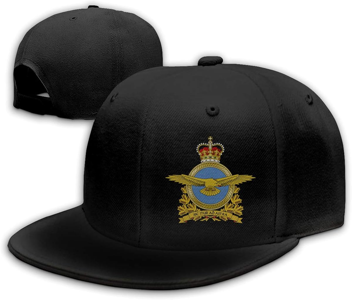 Royal Canadian Air Force Baseball Cap Fashion Hat Black at Amazon Men’s