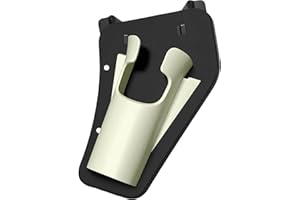 MYUDEGEAS Sliding-In Fishing Rod Holder Waist Belt – Hands-Free Rod Holster for Fly Fishing & Shore Fishing, Quick Release, Durable Adjustable Belt Clip Rod Holder for Outdoor Anglers, Gift for Fisherman