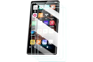 UYRUREL Screen Protector for SWOFY MP3 Player 5-inch Touch Screen Android MP4 MP3 Player, High-definition Scratch Resistant Film,HD Clear, Bubble Free with Easy Installation Kit, 3 Pack.