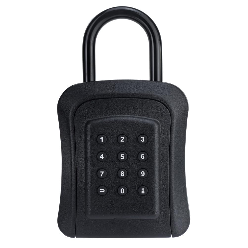 Photo 1 of Smart Key Lock Box For Keys, Smart Bluetooth Wall Mounted For Outside APP Control Bluetooth for House Key Outdoor For Keys, TTlock app Wall Mounted