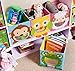 NEWSTYLE Foldable Kids' Toy Storage Bin Box - Cartoon Children Toys Chest and Closet Organizer (Smiling Monkey)