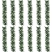 Supla 12 Pcs Artificial Wired Pine Garland Flexible Ties Christmas Greenery 12 inch Holiday Garland Vines Christmas Dollhouse Window Door decoration