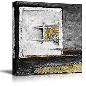 Canvas Wall Art for Living Room,Bedroom Home Artwork Paintings Abstract Picture Ready to Hang - 12x12 inches