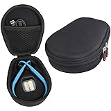 Hermitshell Hard Case fits AfterShokz Trekz Titanium Open Ear Wireless Bone Conduction Headphones AS600 (Black)